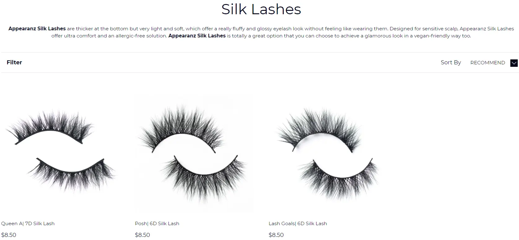 silk lashes